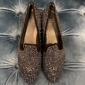 Stuart Weitzman Studded Loafers
